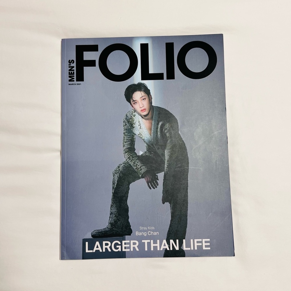 Stray Kids Bangchan’s Men Folio Magazine